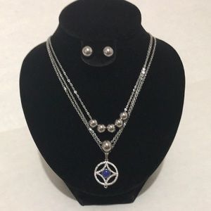 Necklaces and earrings